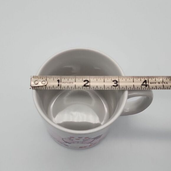 Vintage Russ Hogs And Kisses Vintage Coffee Mug Teacup Hot Chocolate - Picture 10 of 12